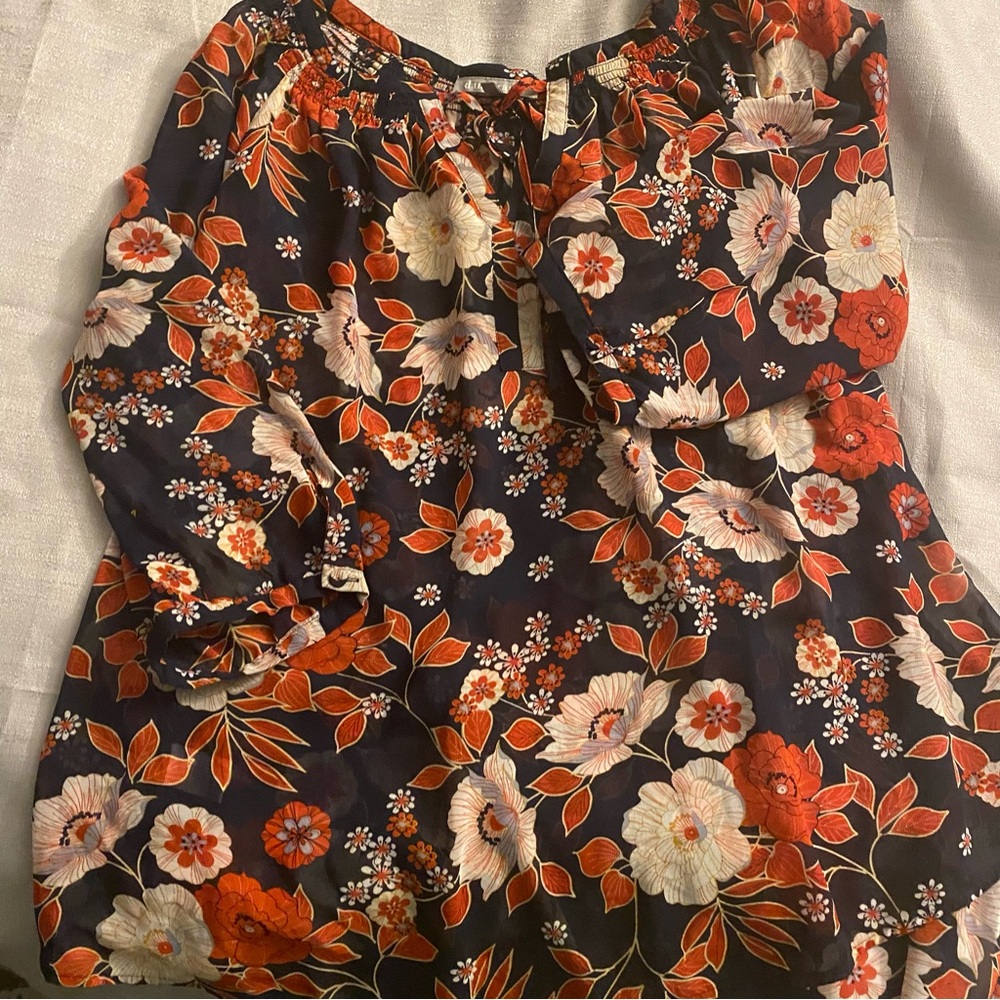 Bring it on, Fall! Plus Size 2X Blouse by Daniel Raiin is a perfect addition!